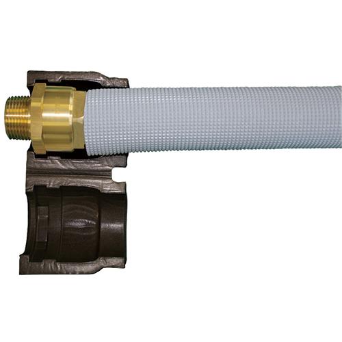 TOYOX ( トヨックス ) ハイブリッドトヨドロップホース用断熱継手カバー (適合ホース 内径25mm×外径33mm×断熱材外径45mm) ( HTDCTB-25 )