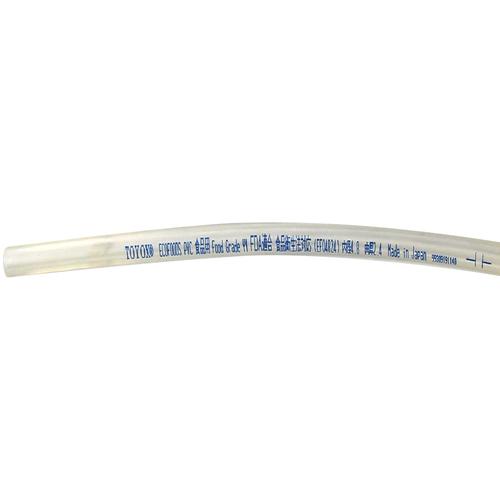 TOYOX ( トヨックス ) 食料雑貨類用 ローラーポンプチューブ(塩ビ製) エコフーズPVC 口径12.7mm×外径19.1粍 長さ20m ( EF-12732 ) 【製造業者取寄】