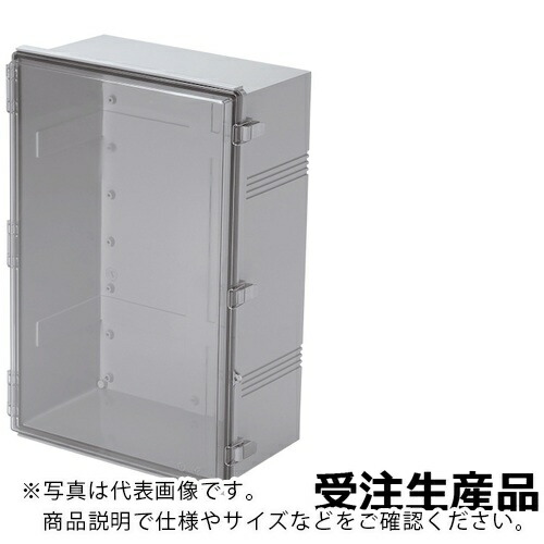 タカチ ( タカチ電機実業 ) UL公許 雨合羽・防塵開閉式ポリカ-ボネートプラボックス BC-C続きもの 231×600×400粍 ( BC-CTP-406023 )