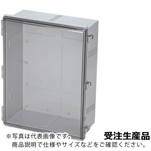 タカチ ( タカチ電機加工 ) UL証明 雨合羽・防塵開閉式ポリカ-ボネートプラボックス BC-Cつづき物 258×730×530粍 ( BC-CTP-507025 )