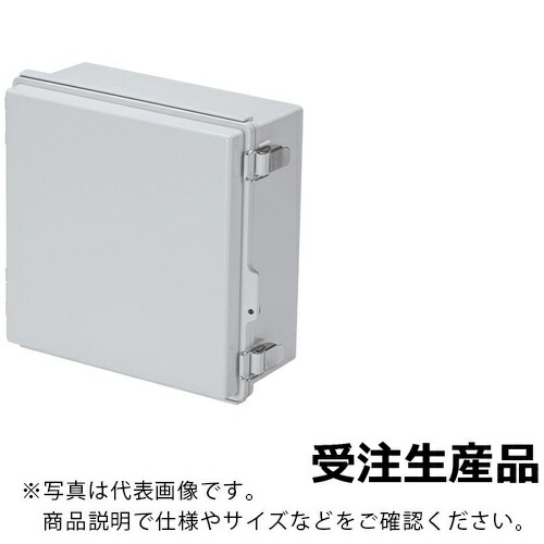 タカチ ( タカチ電機加工 ) UL証明 雨合羽・防塵開閉式ポリカ-ボネートプラボックス BC-Cつづき物 130.5×280×280粍 ( BC-CGP-282813 )