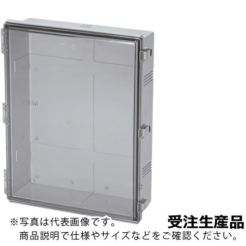 タカチ ( タカチ電機加工 ) UL証明 雨合羽・防塵開閉式ポリカ-ボネートプラボックス BC-Cつづき物 188×730×530粍 ( BC-CTP-507018 )