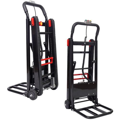 サンコー 軽さ電動上がり段手押し車 45KG ( DNSM25SBK ) 【製造会社取寄】