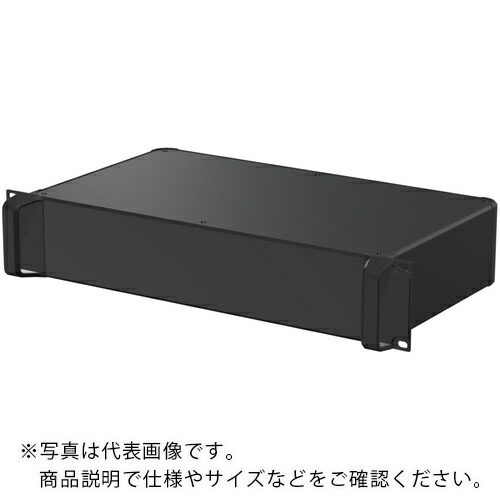 タカチ ( タカチ電機工業 ) ラックマウントケース AUXRシリーズ ( AUXR222-43-43P-BB )