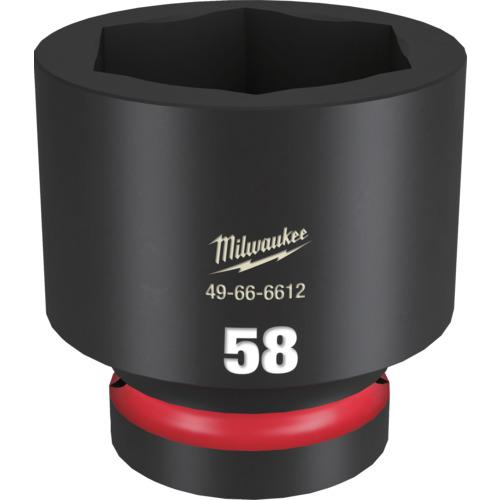 milwaukee ( ミルウォーキーツール ) SHOCKWAVE IMPACT DUTY インパクトソケット 1インチ(25.4mm)角 58mm ( 49-66-6612 )