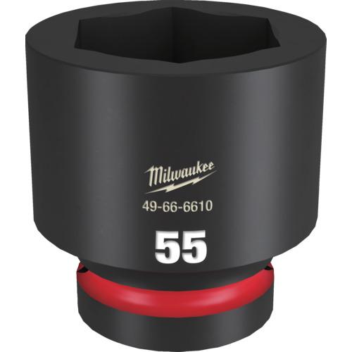 milwaukee ( ミルウォーキーツール ) SHOCKWAVE IMPACT DUTY インパクトソケット 1インチ(25.4mm)角 55mm ( 49-66-6610 )