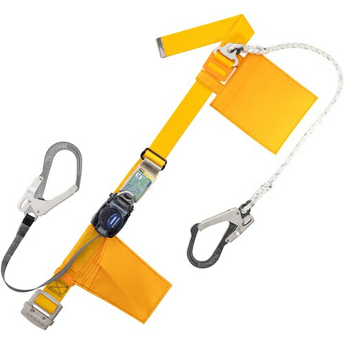 TSUYORON ( 藤井電工 ) 胴胴締め型堕ちる取り締まり用物の具(巻取手合い)助けること縄索2丁掛け遣りかた 鍵を掛ける規則体系なし リトライト+縄索式助けること縄索 黄 M大きさ 幅50MM×長さ1200MM ( 肺結核-RL-2-593S-Y-M-JAN-BP )