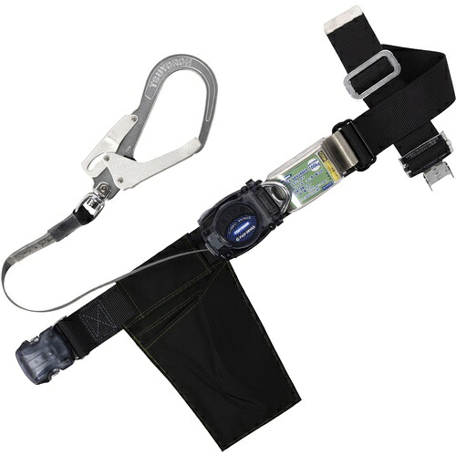 TSUYORON ( 藤井電工 ) 胴胴締め型堕ちる取り締まり用物の具(巻取手合い)鍵を掛ける規則体系なし リトライト 黒 L大きさ 幅50MM×長さ1400MM ワンタッチバックル遣りかた ( 肺結核-RL-OT593K-BLK-L-JAN-BP )