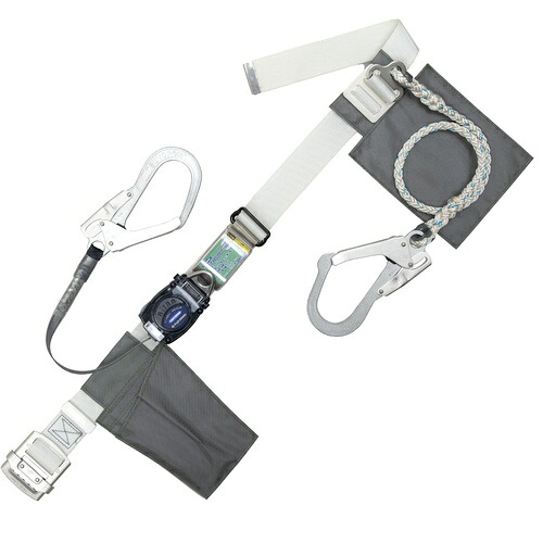 TSUYORON ( 藤井電工 ) 胴胴締め型堕ちる取り締まり用物の具(巻取手合い)助けること縄索2丁掛け遣りかた 鍵を掛ける規則体系なし リトライト+縄索式助けること縄索 白 M大きさ 幅50MM×長さ1200MM ( 肺結核-RL-2-593S-W-M-JAN-BP )