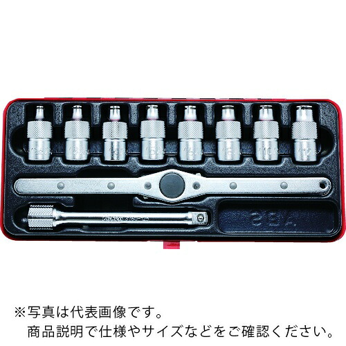 Ko－ken ( 山下産業科学研究所 ) 水道栓保持者仕掛ける差込角9.5粍10ヶ組 ( 3261 )