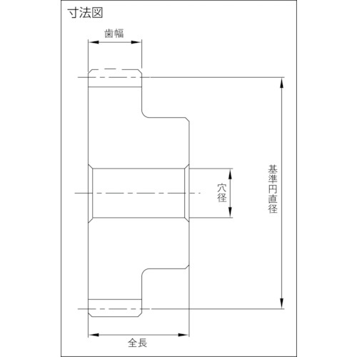 ＫＨＫ　歯研平歯車 SSG2-28 ( SSG228 ) 小原歯車工業（株）｜トキワONLINE