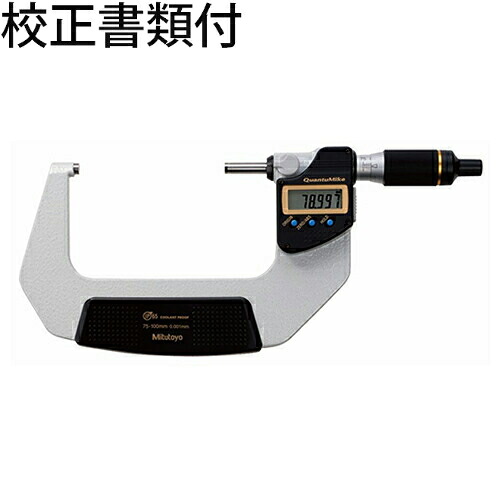 ミツトヨ カンタマイク （293-148-30） 校正証明書+トレサビリティ体系図付 ( MDE-100PX )