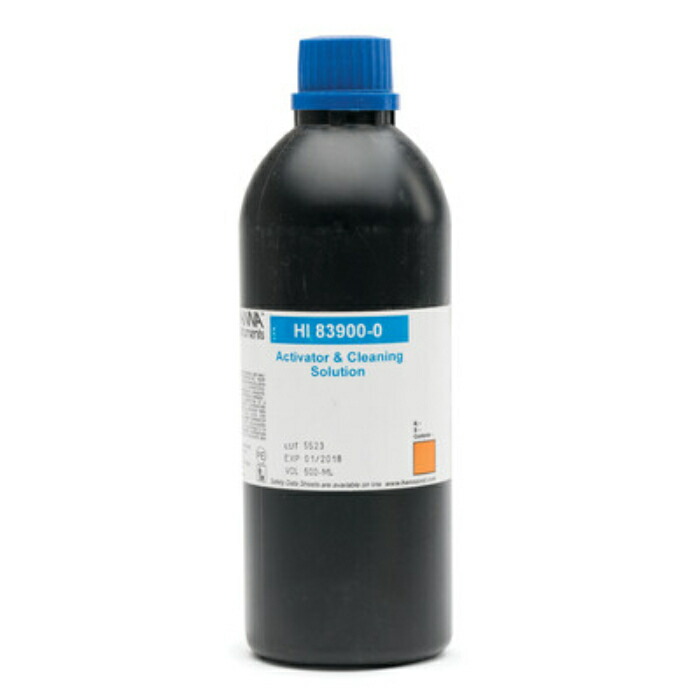 HANNA ( ハンナ ) HI 83900用洗浄液一揃いの道具500ｍL ( HI 83900-25 )