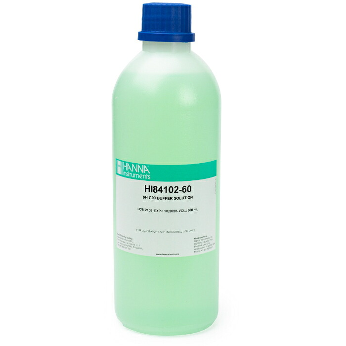 HANNA ( ハンナ ) PＨ 7．00判定基準液500ｍL ( HI 84102-60 )