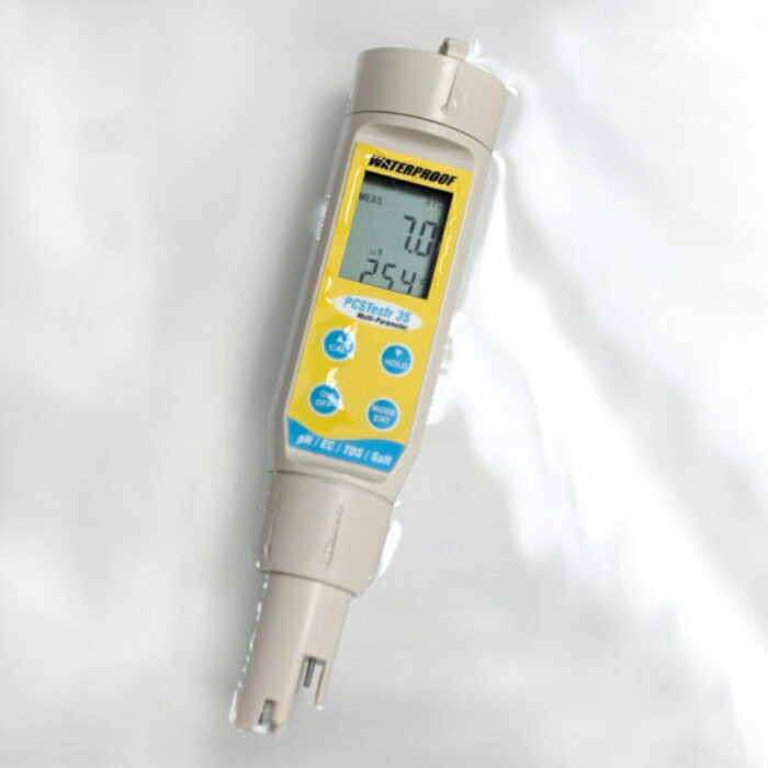 竹村電機製造所 衣嚢型マルチテスター/pH・EC・TDS・塩気 ( PCST 35 )