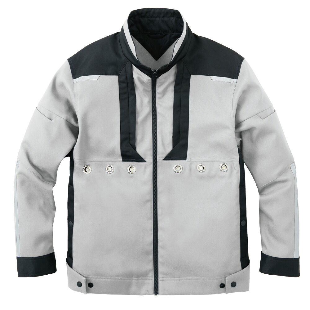 サンエス ライティングジャンパー ｼﾙﾊﾞｰ/6Lサイズ ( EP22471 6ｼﾙﾊﾞｰ 6L )