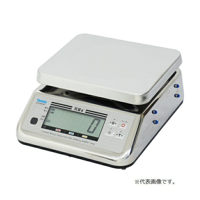 大和製衡 無線プリンター付防水型デジタル上皿はかり(検定付き) ( UDS-600-BTP-WPK-15-3 )