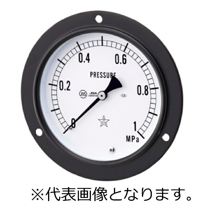 右下精器 一般圧力計 ( FDU3/8-75X16MPa )