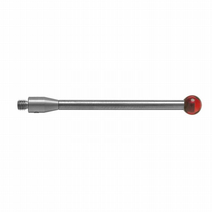 レニショー(RENISHAW) ストレートスタイラスM3 O5mm ルビー球、超硬軸 - 長さ 40mm、EWL 40mm ( A-5003-0062 )