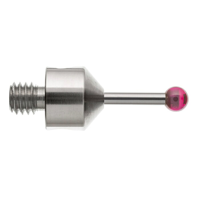 レニショー(RENISHAW) ストレートスタイラスM5 O4mm ルビー球、超硬軸 - 長さ 20mm、EWL 11.9mm ( A-5003-5209 )
