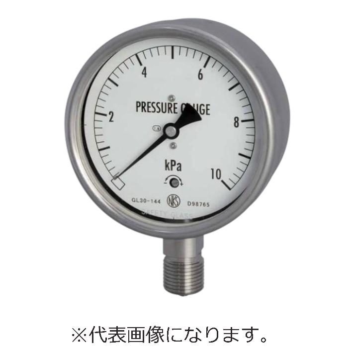 長野計器 微圧計（立形A枠、Φ100、0～4kPa） ( GL30-144X4KPA )
