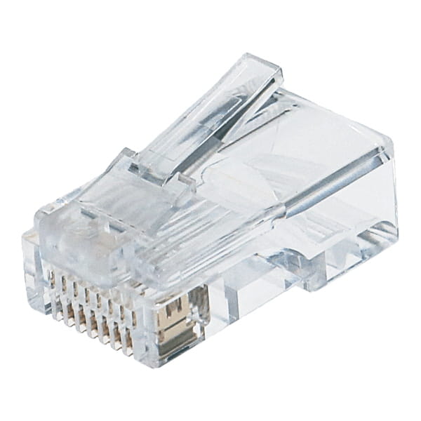 JEFCOM ( ジェフコム ) カテゴリー5eモジュラープラグ（単線・より線共用タイプ） ( TP-M5E-1P-855 )
