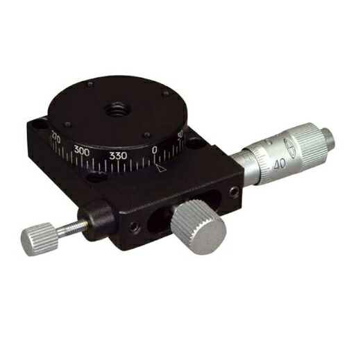 中央精機 微動回転ｽﾘﾑｽﾃｰｼﾞ φ30 ( RS-317 )