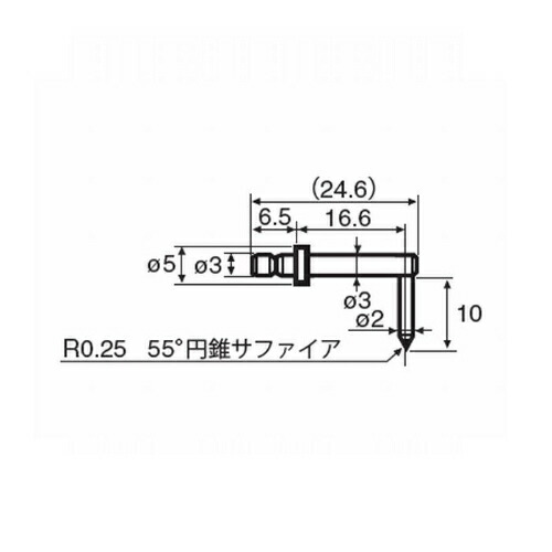 東京精密 RONDCOM用測定子(深溝) ( 0194 004 )