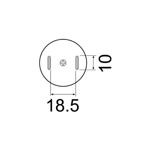 白光 ノズル TSOL(TSOP) 18.5MMX8MM ( A1187B )