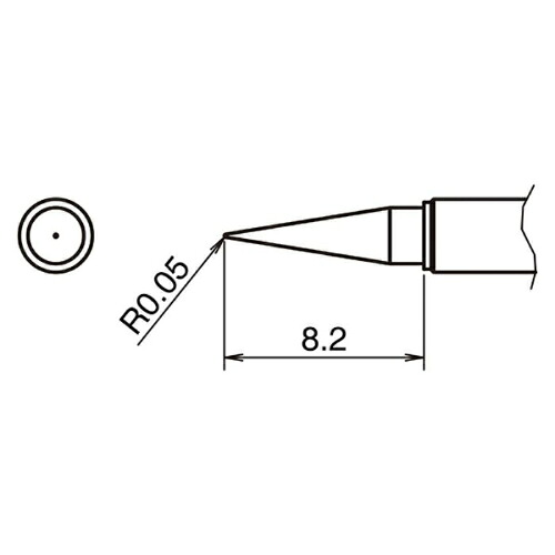 白光 交換こて先 T52シリーズ ( T52-I005 )