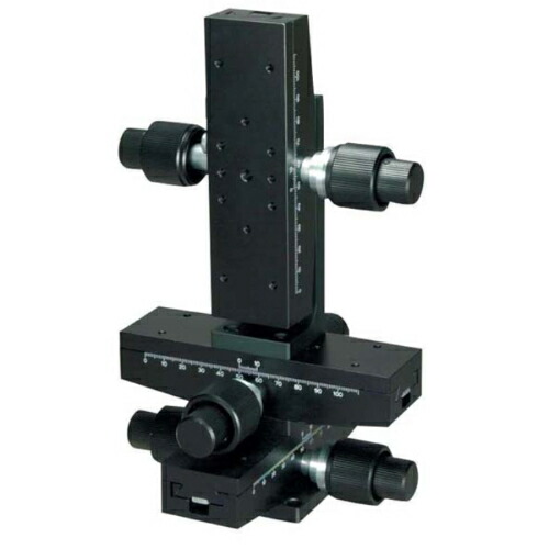 中央精機 DT X･Y･Z軸ｽﾃｰｼﾞ 40×140(粗微動両ﾊﾝﾄﾞﾙ) ( LT-112WSL )