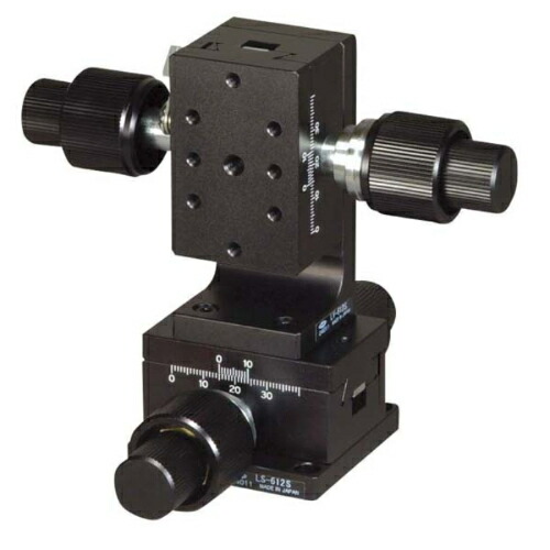 中央精機 DT X･Z軸ｽﾃｰｼﾞ 40×60(粗微動両ﾊﾝﾄﾞﾙ) ( LM-612WS )