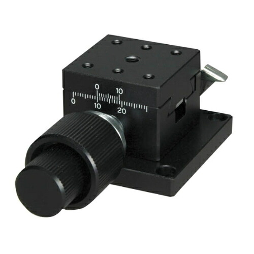 中央精機 DT X軸ｽﾃｰｼﾞ 40×40(粗微動ﾊﾝﾄﾞﾙ) ( LS-412S )