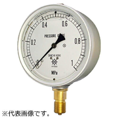 第一計器 GRKグリセリン入圧力計 ( G-AU3/8-100:60MPA )