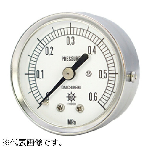 第一計器 KOT小型圧力計(要部SUS ( S-ADTR1/4-50:6MPA )