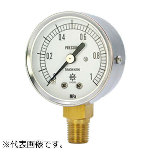 第一計器 KOT小型圧力計(要部SUS ( S-AT1/4-50:0.1MPA )
