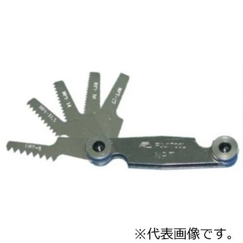FUJITOOL ( フジツール ) 管用テーパねじ用ピッチゲージ ( NPT )