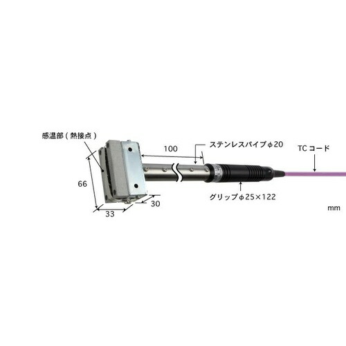 ANRITSU ( 安立計器 ) 高温移動表面用温度センサ Model 213 ( 213E-TC1-ASP ) 27,892円