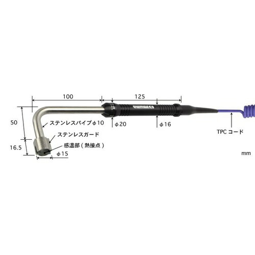 ANRITSU ( 安立表示計器 ) 高性能原則として休止状態境界線の外側用熱度検出器 S形続きもの ( S-123E-01-1-TPC1-ASP )