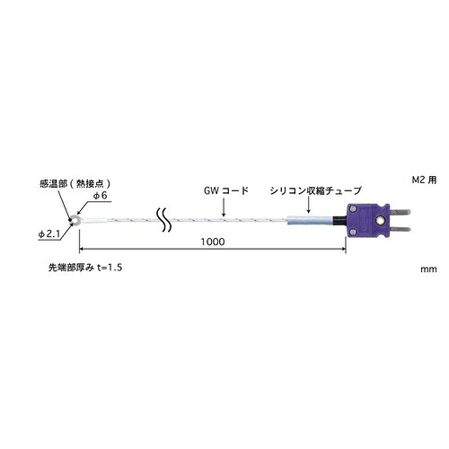 ANRITSU ( 安立計器 ) ネジ止め温度センサ SCシリーズ ( SC-22E-GW1-ANP )