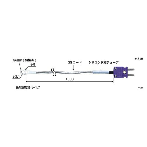 ANRITSU ( 安立計器 ) ネジ止め温度センサ SCシリーズ ( SC-32E-SG1-ANP )