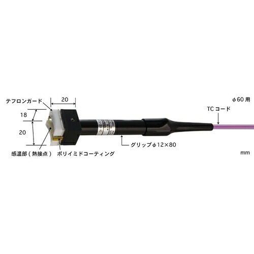ANRITSU ( 安立計器 ) 小型移動回転表面用温度センサ SHシリーズ ( SH-46K-TC1-ASP )