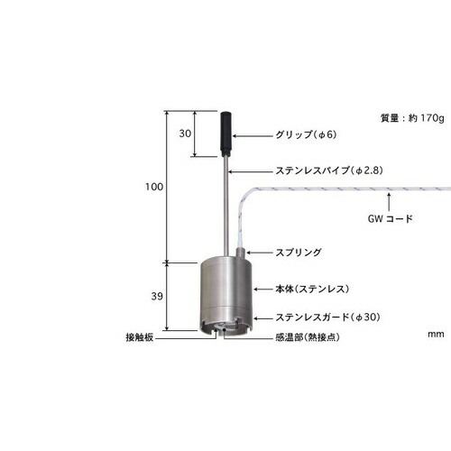 ANRITSU ( 安立計器 ) 自重形温度センサ WEシリーズ ( WE-24K-GW1-ASP )