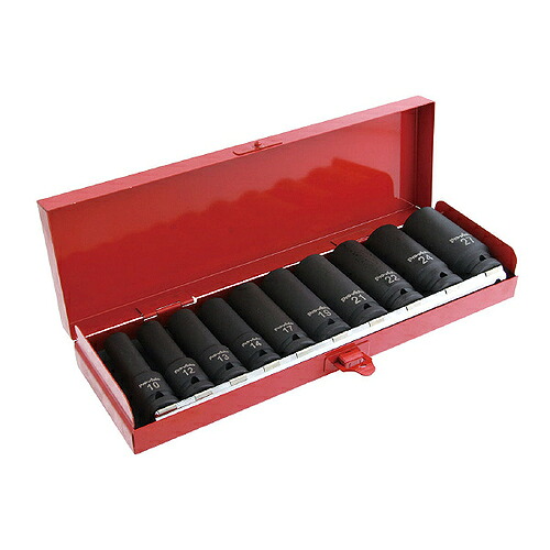 スエカゲツール 10pc.インパクトディープソケットS ( PIM-D10MS )
