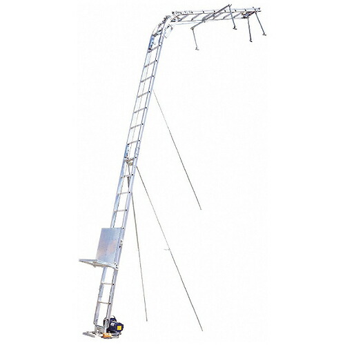 ハセガワ ( 長谷川工業 ) アルミ製瓦揚機 マイティパワー ( AL4-MD7W2 )
