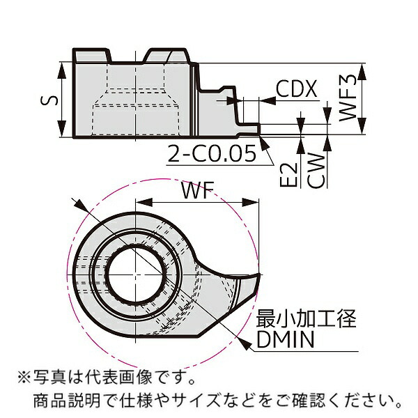 SEC-溝入れバイト インサート ( SSHGR1430000 AC1030U ) 【5個セット】 住友電気工業(株) ( GQ412 )
