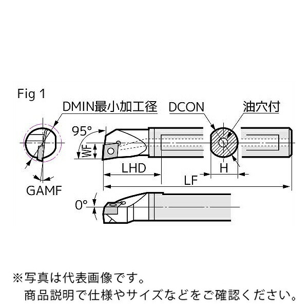 SEC-ボーリングバイト ( E12M-SCLCR0602-16 ) 住友電気工業(株) ( IPQ35 )
