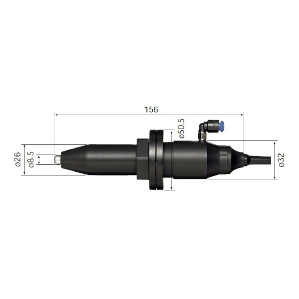 ナカニシ 機械類とり備える用カッターハンドピース(チタン) ( US-16CB )