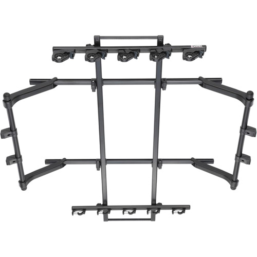 カーメイト(Carmate) inno(イノー) 【5本積み可能】 クランプ式 ロッドホルダー ブラック 日本製 車載 釣り竿 ホルダー フィッシング バス トラウト シーバス オフショア フライロッド 積載可能 天井 収納 車内収納 キャリア IF26BK