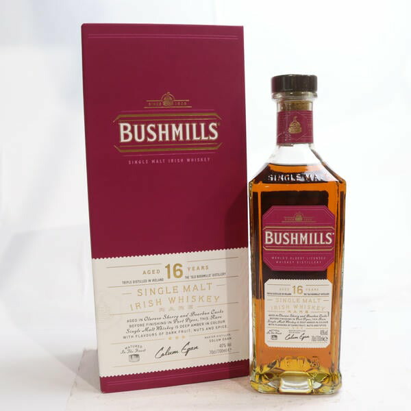 楽天市場】ブッシュミルズモルト 16年 700ml 40度 箱付 bushmills